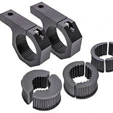 Alien 1.65-2.0" Clamp with mounting hole PAIR