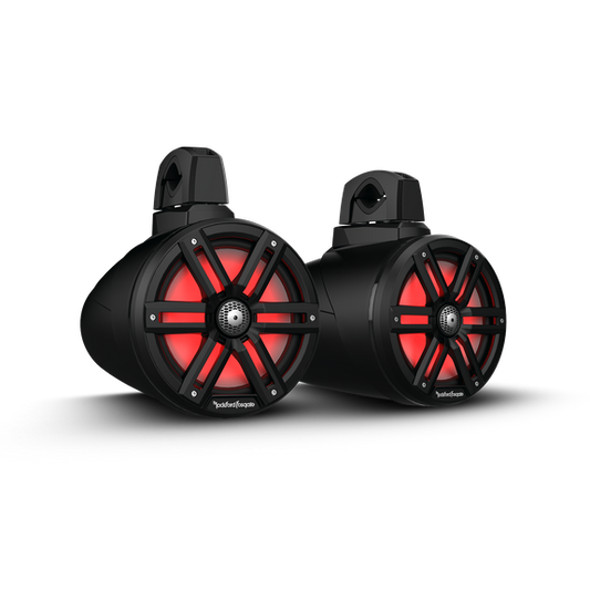 M2 8” Color Optix™ 2-Way Wake Tower Speakers (pr) - Black M2WL-8B